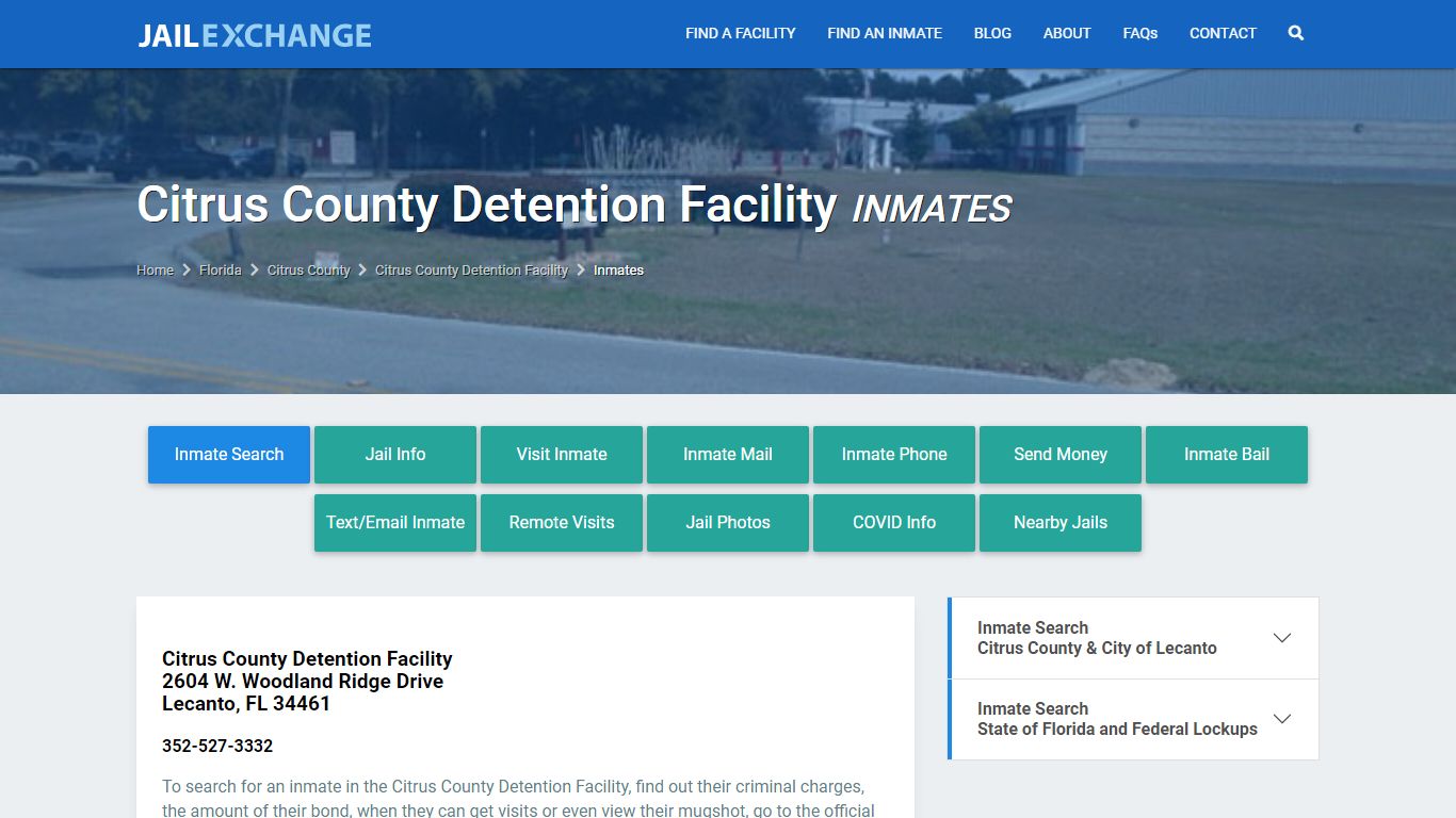 Citrus County Jail Inmates | Arrests | Mugshots | FL